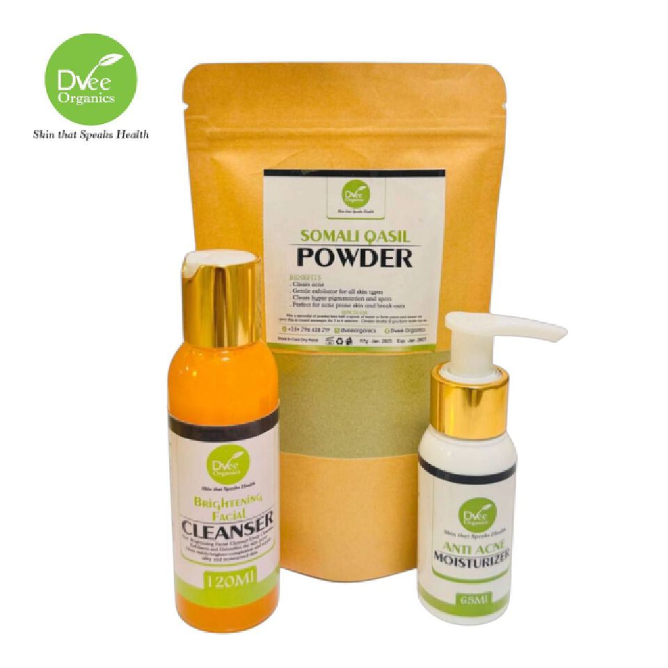 Dvee Organics Beginners Package - Dvee Organics - Simple Skincare Routine for Starters for Exfoliating and Moisturizing Benefits
