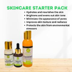 Dvee Organics Skincare Starter Pack - Dvee Organics - For Skincare Beginners Glow Up on a Budget