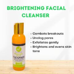 Dvee Organics Brightening Facial Cleanser - Dvee Organics - Acne Prone Skin Cleanser for Texture and Pimples