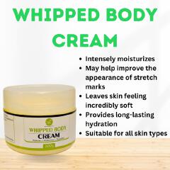 Dvee Organics Whipped Body Cream - Dvee Organics - Skin Softening, Heals dry Skin, Clears Stretch Marks