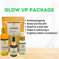 Dvee Organics Glow Up Package - Dvee Organics - Clears Blemishes and Gives Instant Radiant Glow on Skin Within 28 days