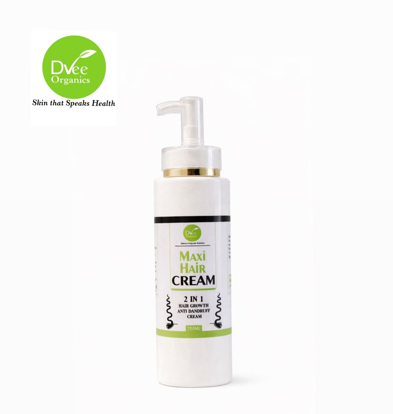 Dvee Organics Maxi Hair Cream - For Hair Growth and Anti Dandruff Cream