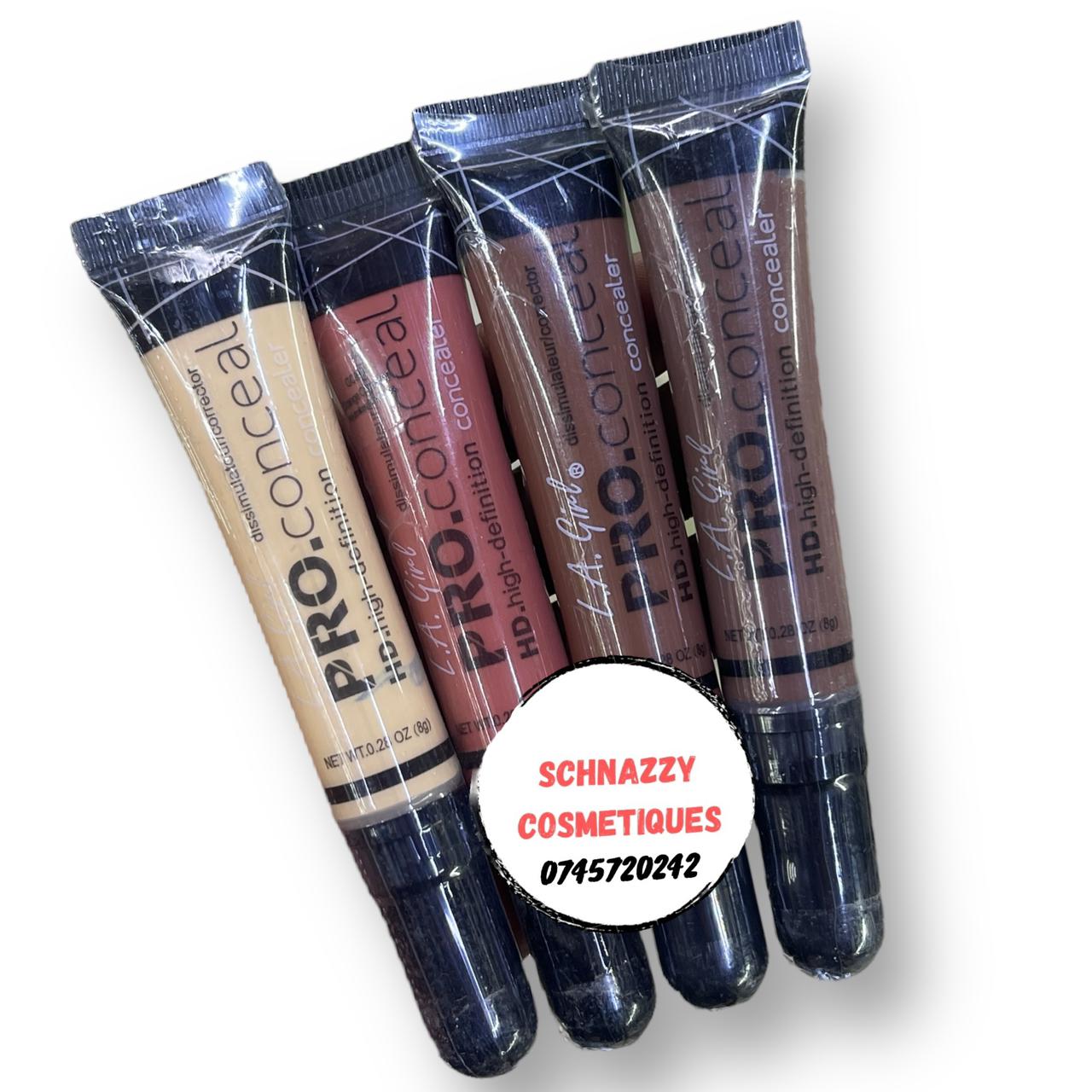 1pc Matte LA L.A GIRL Pro-Concealer (GREEN YELLOW ORANGE WHITE CORRECTORS, TOFFEE / FAWN / COOLTAN / DARK COCOA) Full Coverage view 3