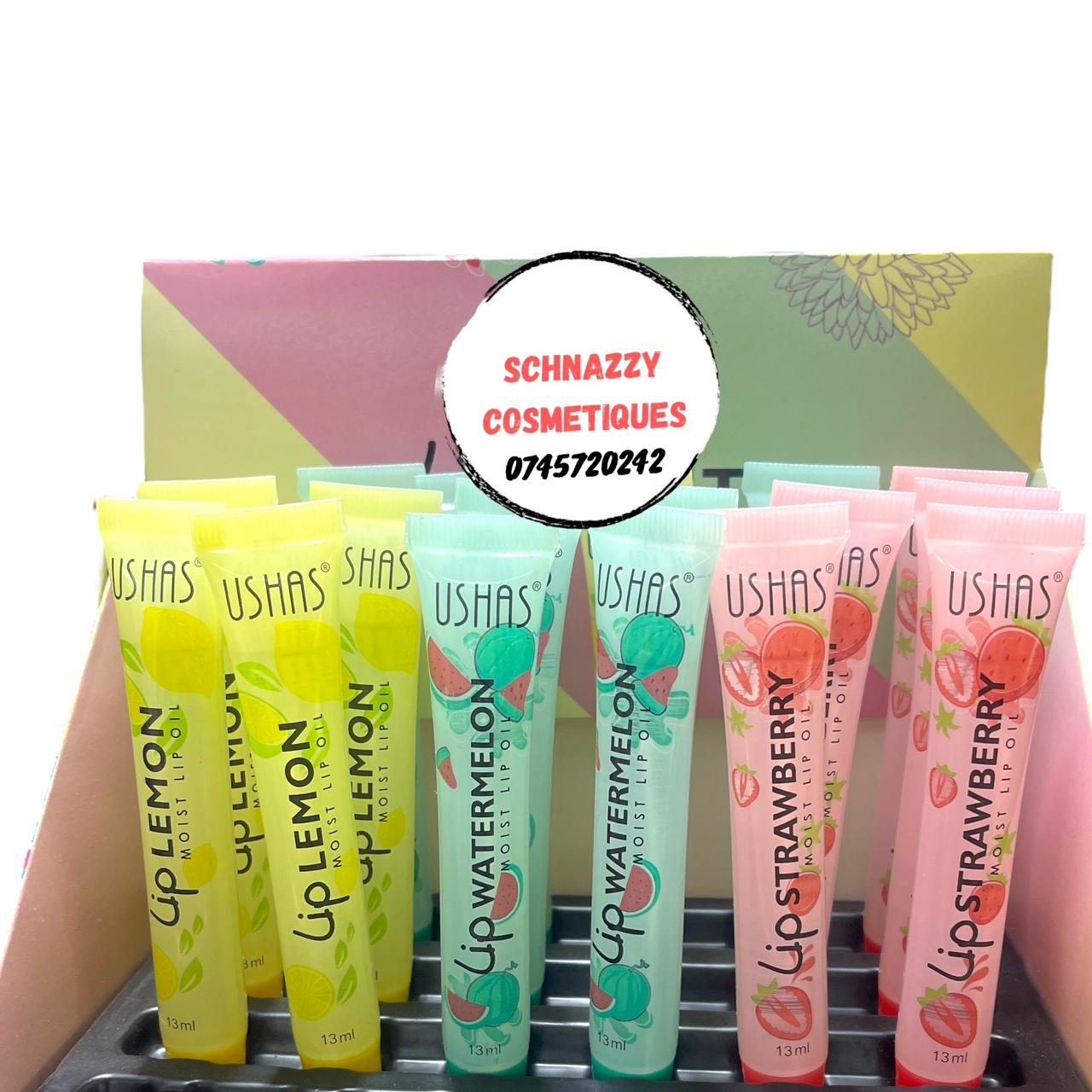 Get 2pcs Ultra Fruit Lip Oils -Vibrant Shine Filled with Fruity Aroma Restore and Plump Trending Clear Lipgloss