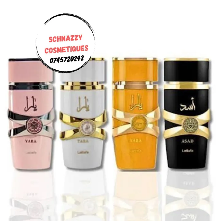 1pc Only!!! Lattafa Perfume: KHAMRAH YARA PINK YARA TOUS YARA MOI ASAD Let your fragrance do the talking. Elevate your essence, seize the luxury life with YARA, a symphony of sophistication and grace.