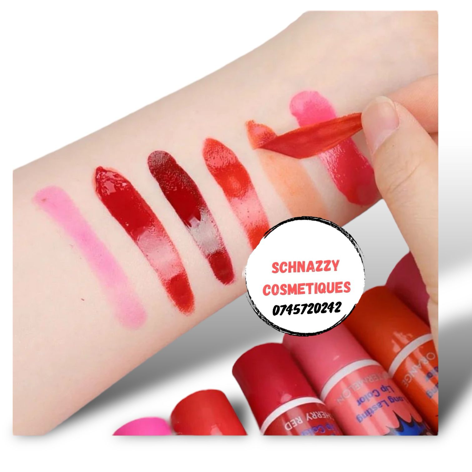 1pc Lip Tint Peel Off Lipstick Pink Lips No Smudges No Color Transfer Blends with your Natural Lip Tone