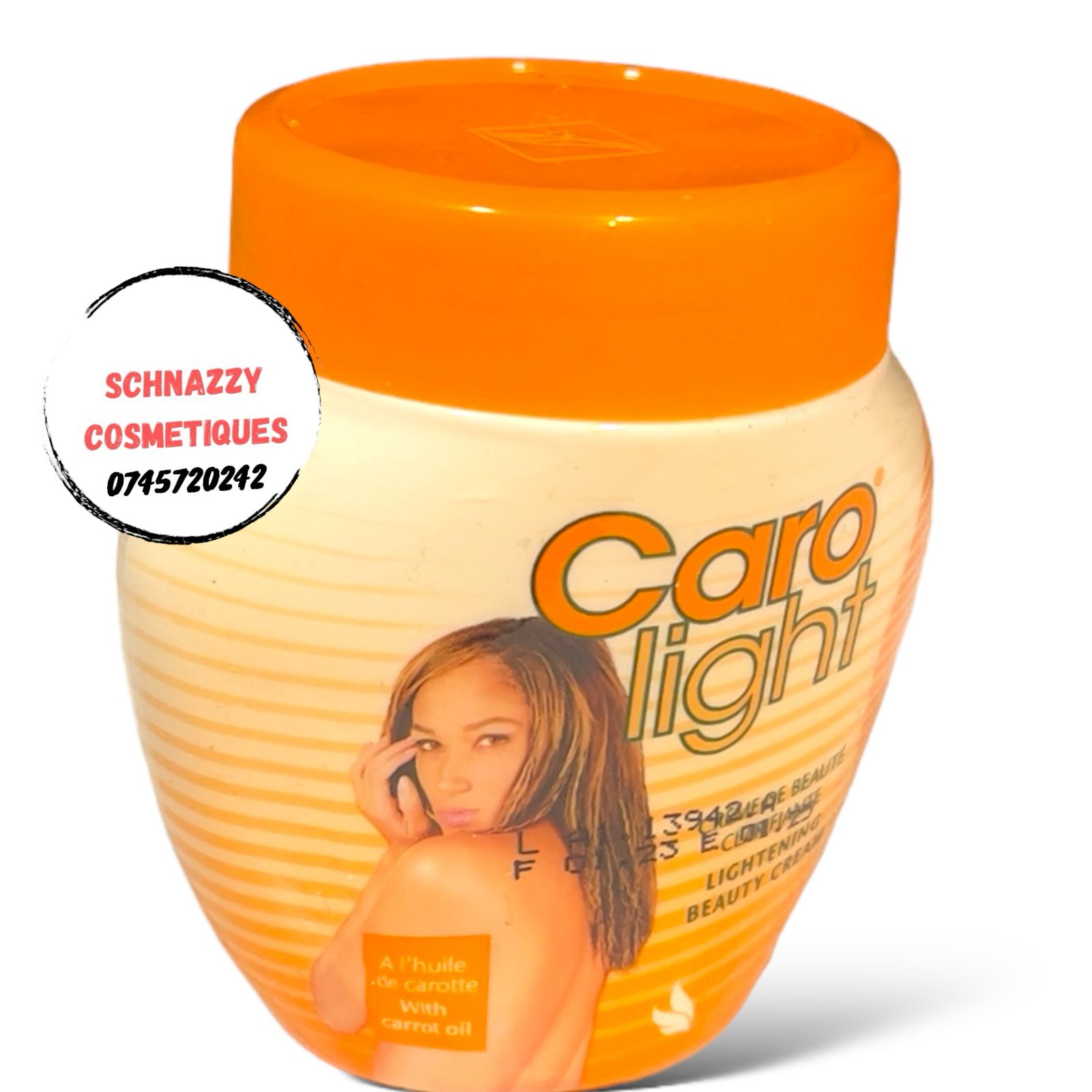 Caro Light Lightening with Carrot Oil Soap Cream Face Body Uniform Skin Lightening Complexion Maintenance