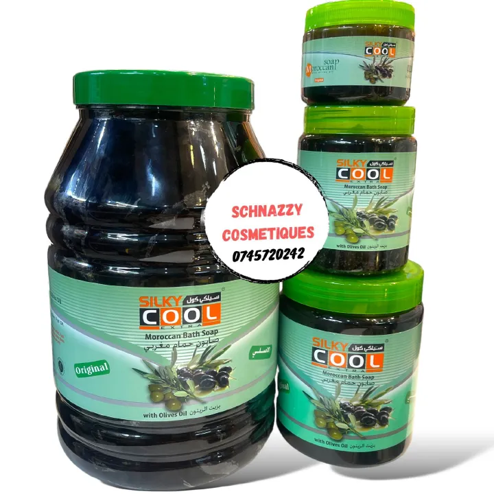 MOROCCAN BATH SOAP WITH OLIVES OIL BLACK SOAP (OPTIONS AVAILABLE: LOOFAH TAOUS GHASSOUL BELDI) TREATMENT FOR MANY SKIN CONDITIONS MILD GENTLE FOR SENSITIVE OR BABY SKIN: BEAUTISA SILKY COOL