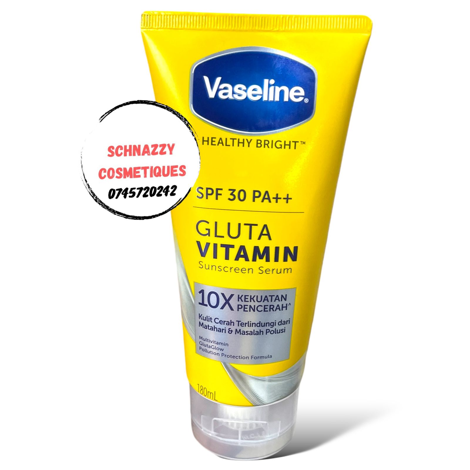 Vaseline Healthy Bright GLUTA-HYA Lotion for Flawless Bright Glowing Skin with Boosted Skin Moisture gives Even Toned Skin
