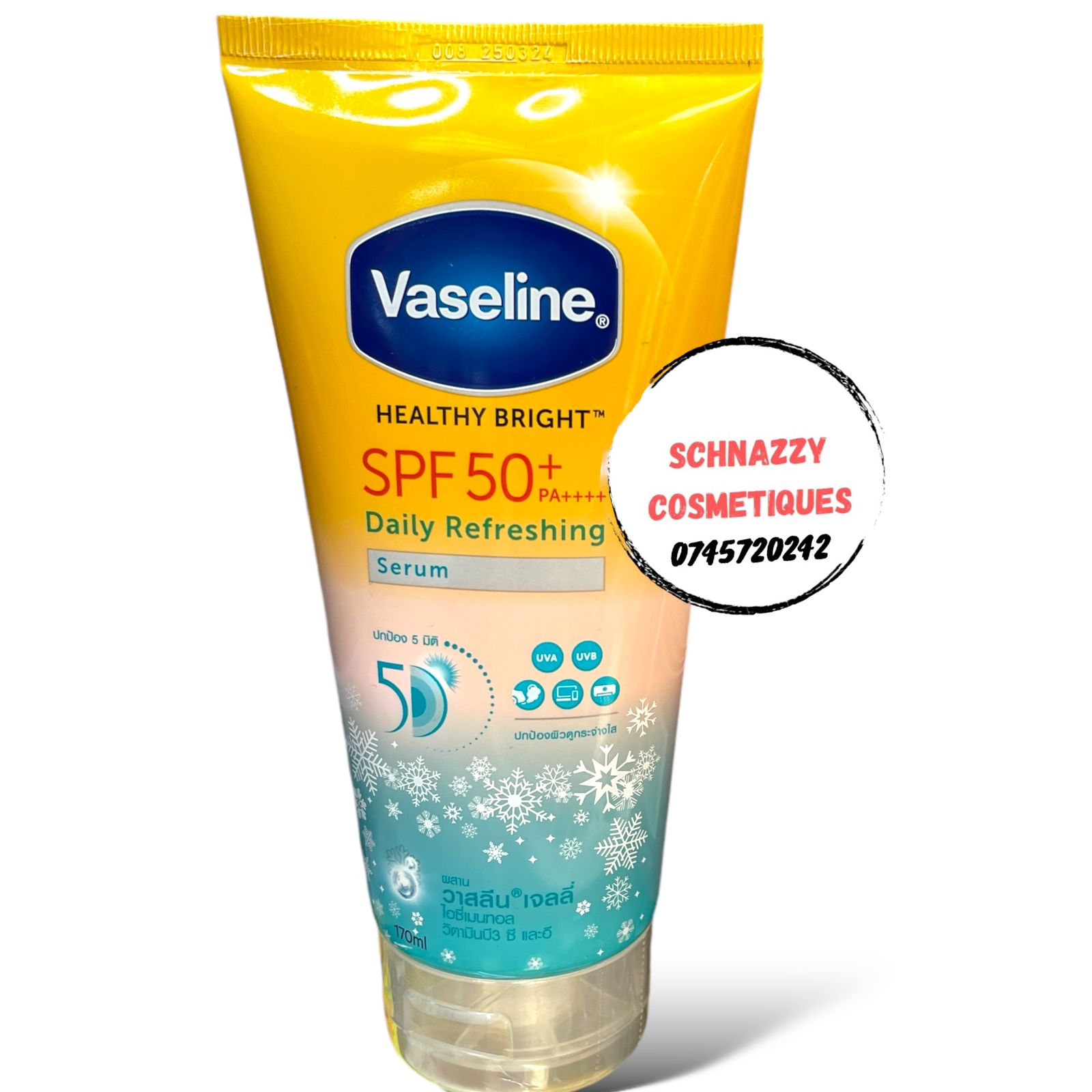 Vaseline Healthy Bright GLUTA-HYA Lotion for Flawless Bright Glowing Skin with Boosted Skin Moisture gives Even Toned Skin