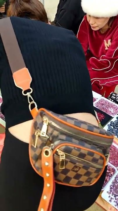 Women Fannypack Lady Faux Leather Waist bag Retro Trend Zipper Handbag Crossbody Bag Work Travel School Backpack Rucksack Trendy Print Multiple Organization Pockets Adjustable Padded Shoulder Strap