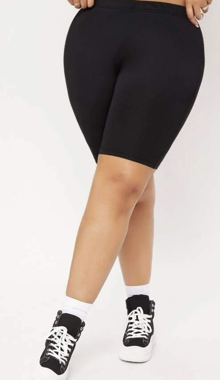 FASHION SPORTY COTTON CASUAL BASICS Women BIKER SHORTS Multi-use Comfortable Style Timeless Everywhere Wear Ladies Women Trendy Sporty Look Gym Fit Gym Workout Clothes STRETCH BIKER SHORTS