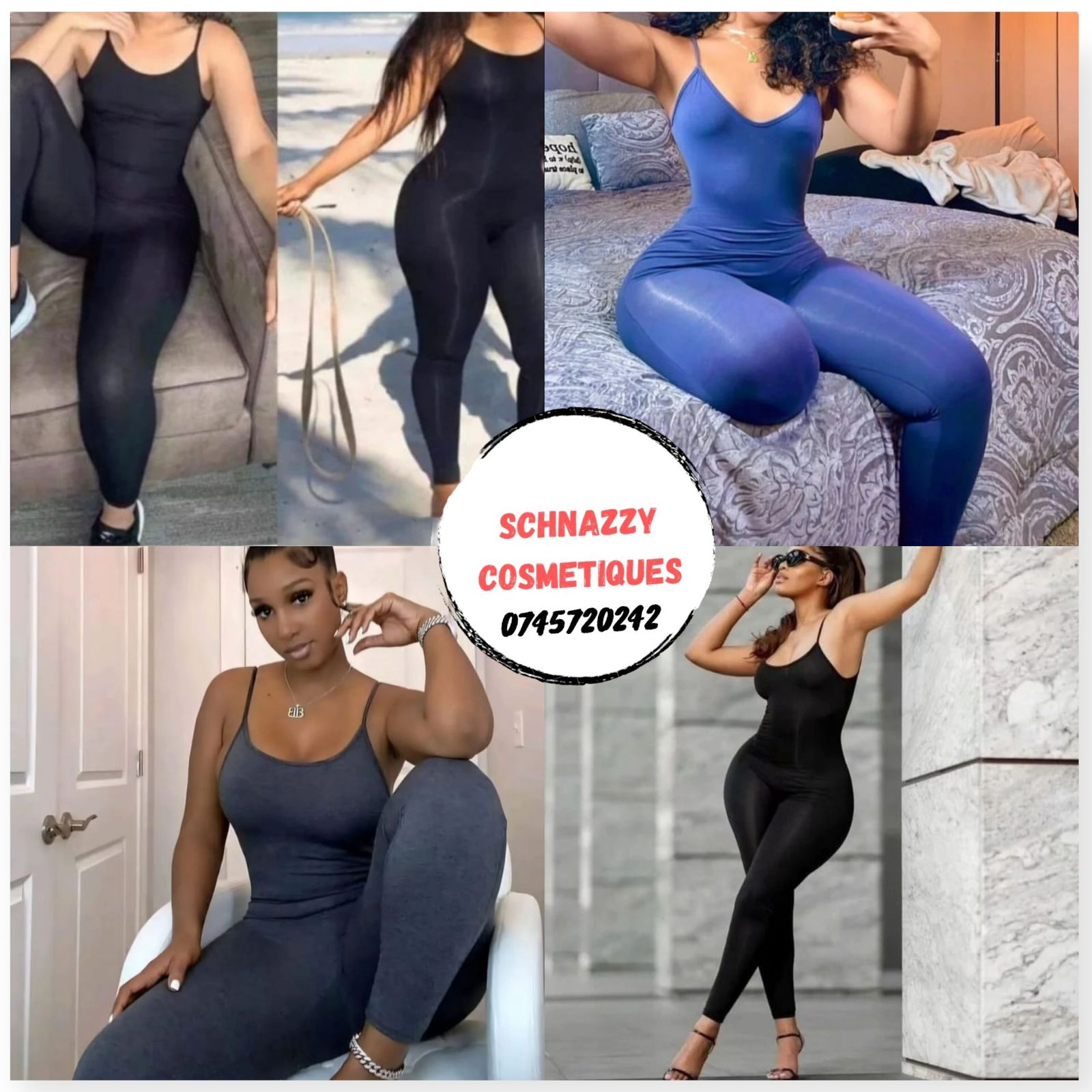 FLARED Wide Leg Black Playsuit Jumpsuit for Women Bodycon Onepiece Bodysuit Playsuit Sleeveless Camis Romper One Size Solid Color Basic to Baddie Cool Trendy Jumpsuit Casual Classic Schnazzy Jumpsuit