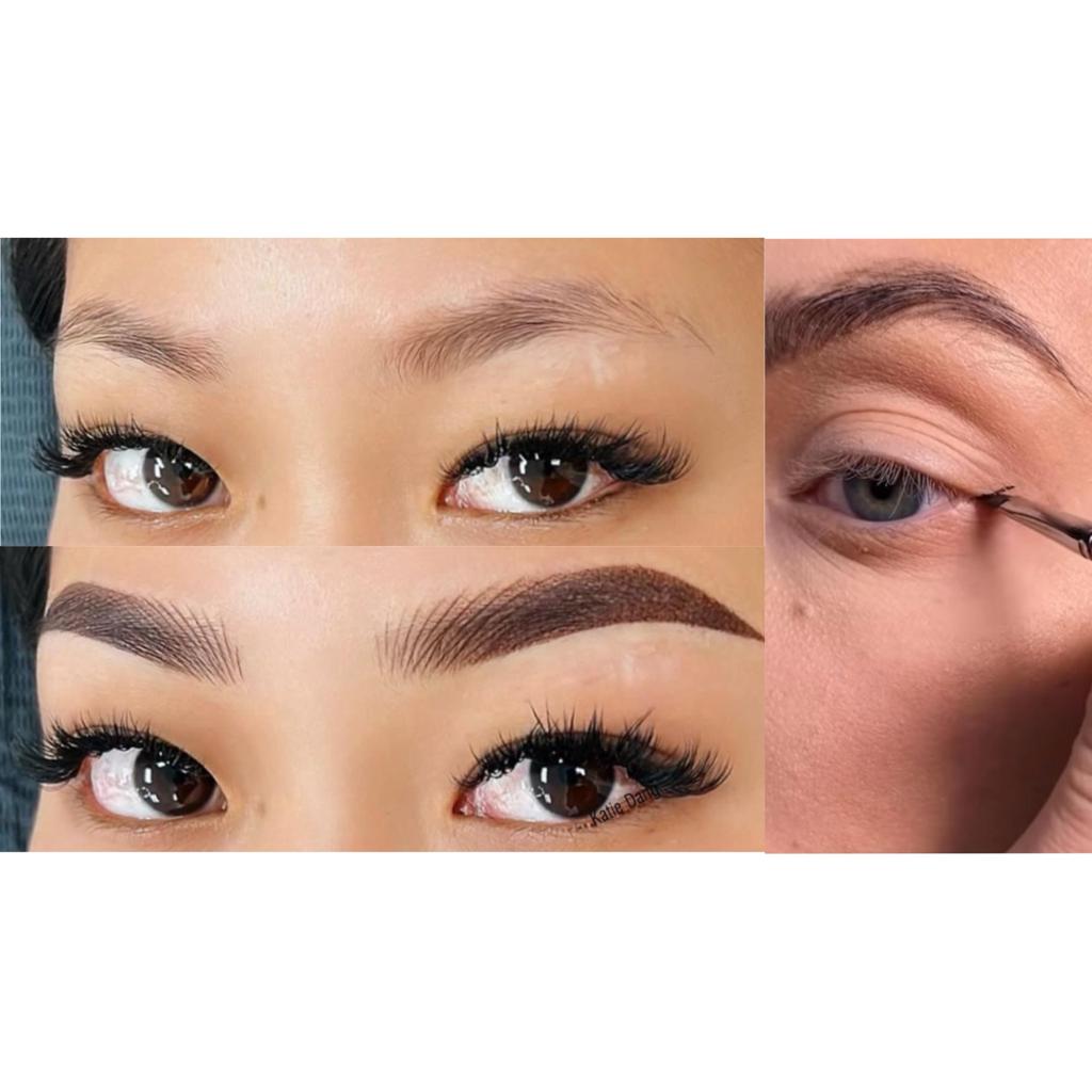 2pc Gel Eyeliner Black Brown Set Long Lasting Eyeliner Brow Gel Eyeliner view 2
