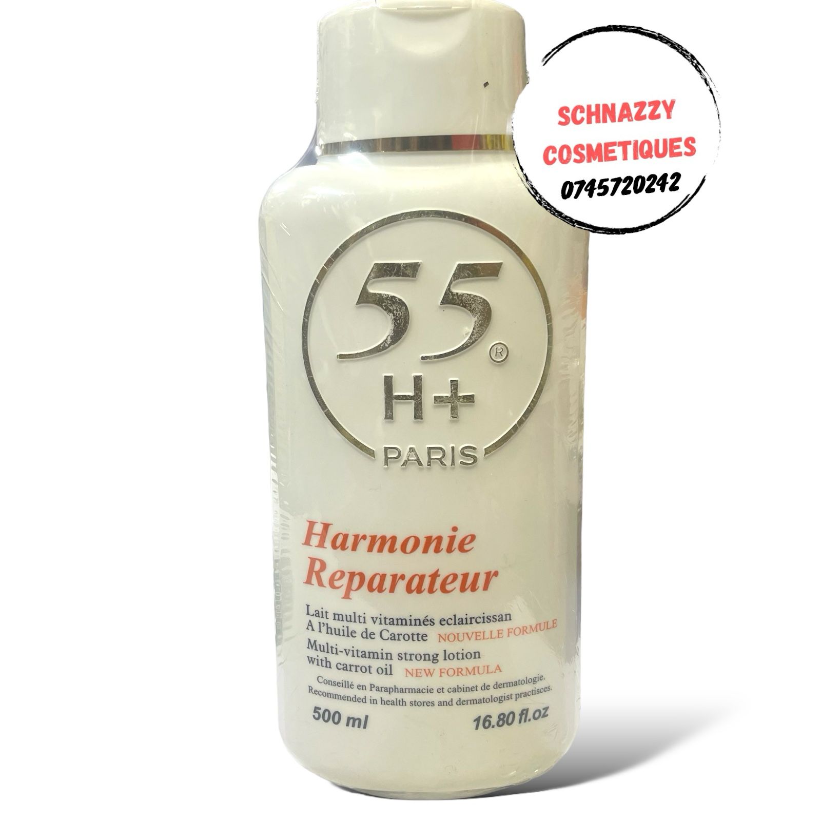 55H+ PARIS Strong Lightening Enriched with vegetable extracts for Softening Deep Action