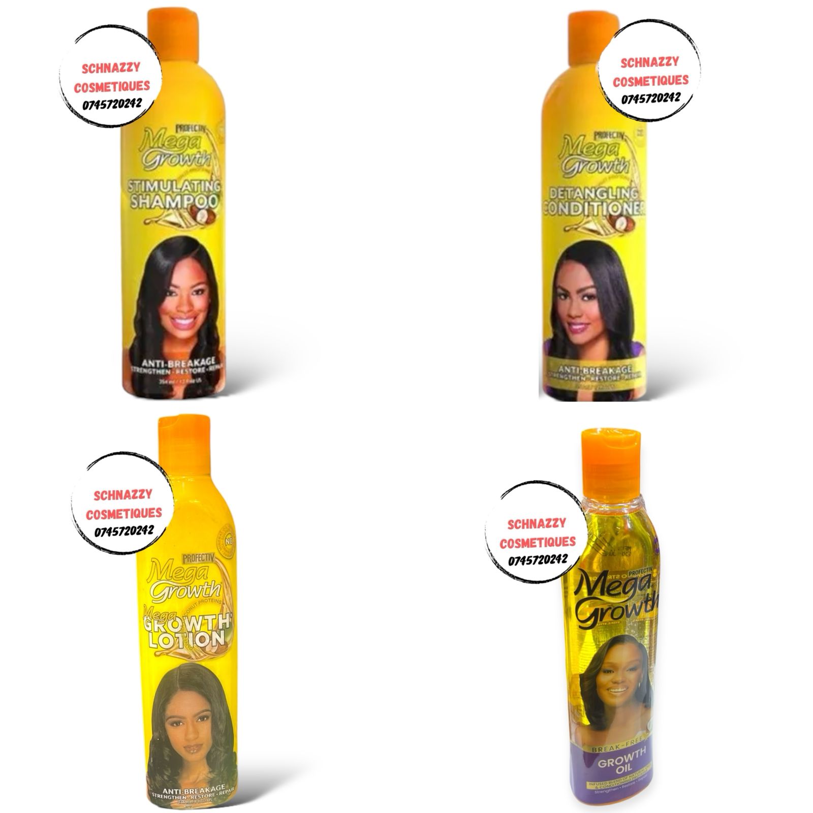 MEGA Growth Anti-Breakage Hair Growth 236ml (1 Selected Item) Mega Growth Hair Growth Antihairloss Thicker Fuller Longer Shinier Hair