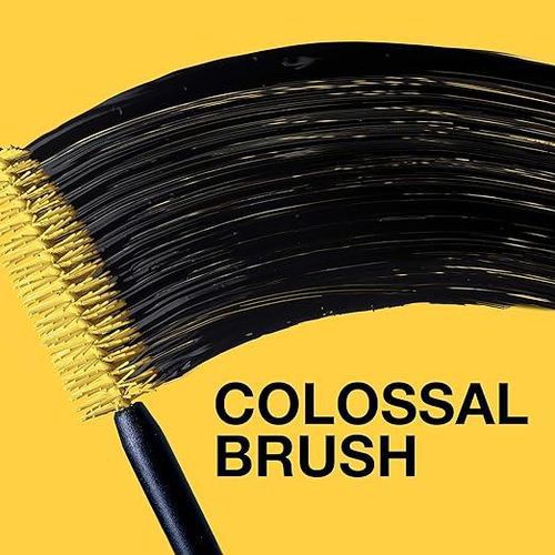 Bold Black Mascara Plumps your Lashes for a Full Lash Impact Maximum Lash Effect Without Clumping Mega Colossal Mascara