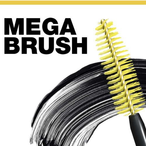 Bold Black Mascara Plumps your Lashes for a Full Lash Impact Maximum Lash Effect Without Clumping Mega Colossal Mascara