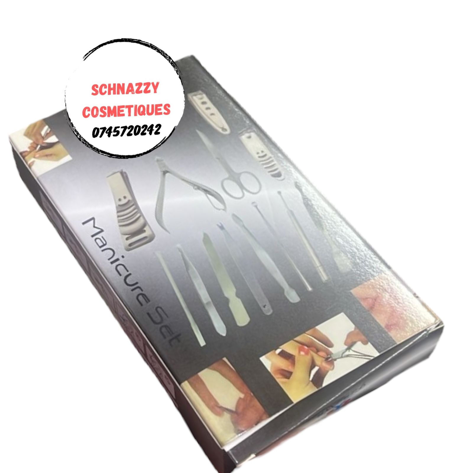 Assorted Manicure Set perfect for quick touch ups, travel, home use, professional use, anytime, anywhere Nail Cutter Nail Clipper Portable Convenient