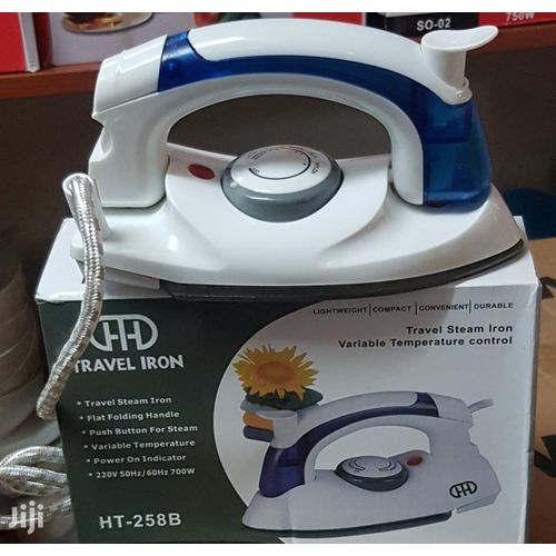 IRON BOX. High power  Compact portable steam iron box Portable/ easy to carry when travelling With Teflon nonstick sole plate