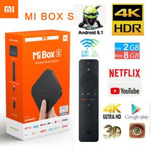 Mi Android TV BoxS 2GB DDR3 RAM 8GB