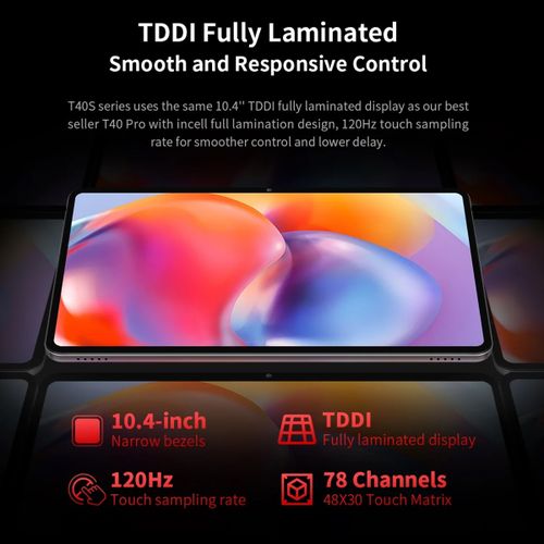 Tablet PC 10.4 Inch 16GB+512GB Android 13