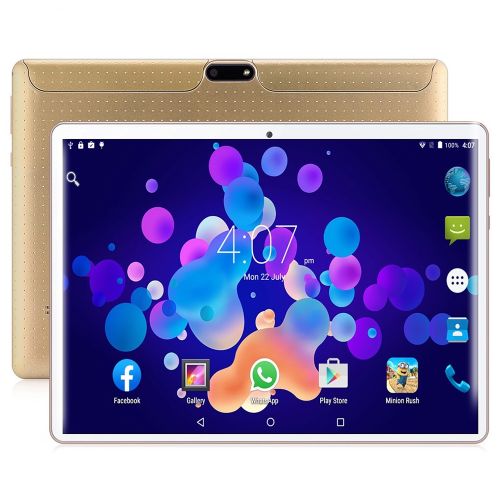 Bdf K107 3G Phone Call Tablet PC 10 Inch 2GB+32GB Android 9.0 EU Plug(Gold)