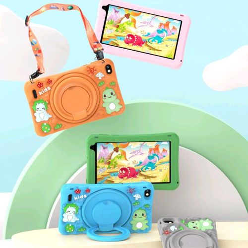 Modio KIDS STUDY TABLETS 256GB/6GB 5G 4000MAH WITH SIMCARD SLOT SILICONE COVER,TOUCH PEN