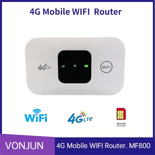4G LTE Mobile WiFi Portable WiFi Hotspot 150Mbps MiFi With SIM Card Slot