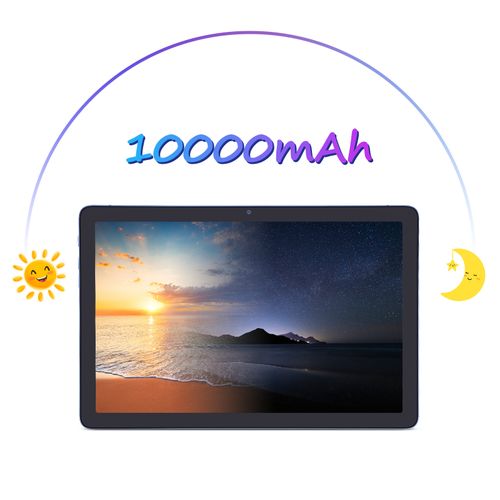 10.1 Inch Android Tablet PC 12 Dual Camera Sim 8GB RAM 512GB Bluetooth Fntastic Blue