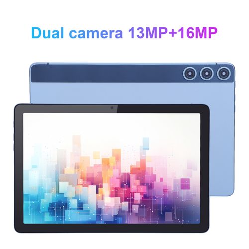 10.1 Inch Android Tablet PC 12 Dual Camera Sim 8GB RAM 512GB Bluetooth Fntastic Blue