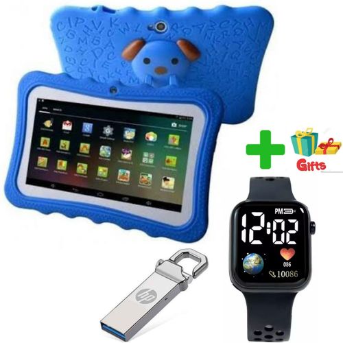 Modio KIDS STUDY TABLETS 256GB/6GB 5G WITH SIMCARD SLOT+AWESOME GIFTS(flash disk,led watch).
