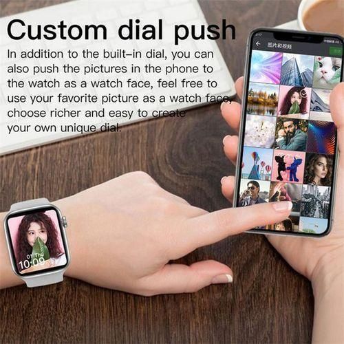 1.44 Inch Black Smart Watch T500 Men Ladies Watch For IOS Android