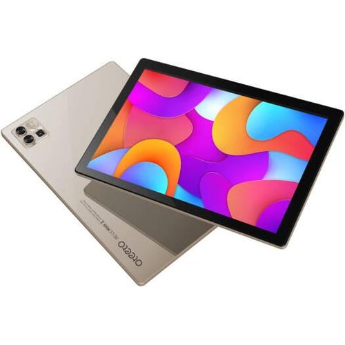 oteeto Tab 12 Pro, 10.1" IPS Display, Octa Core 1.6Ghz Processor, 8GB RAM, 512GB ROM, Android 13, 5.0MP Front + 13.0MP Rear Camera 6000mAh Battery Professional TabletGold