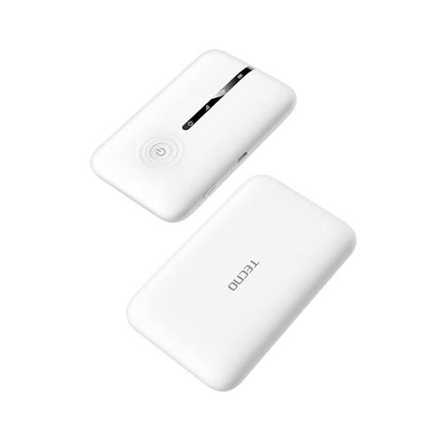 Tecno TR109C 4G LTE MiFi – 150Mbps Portable Wireless Hotspot (Supports 8 Users), Can use with any network Line (Safaricom, Airtel, Telcom)