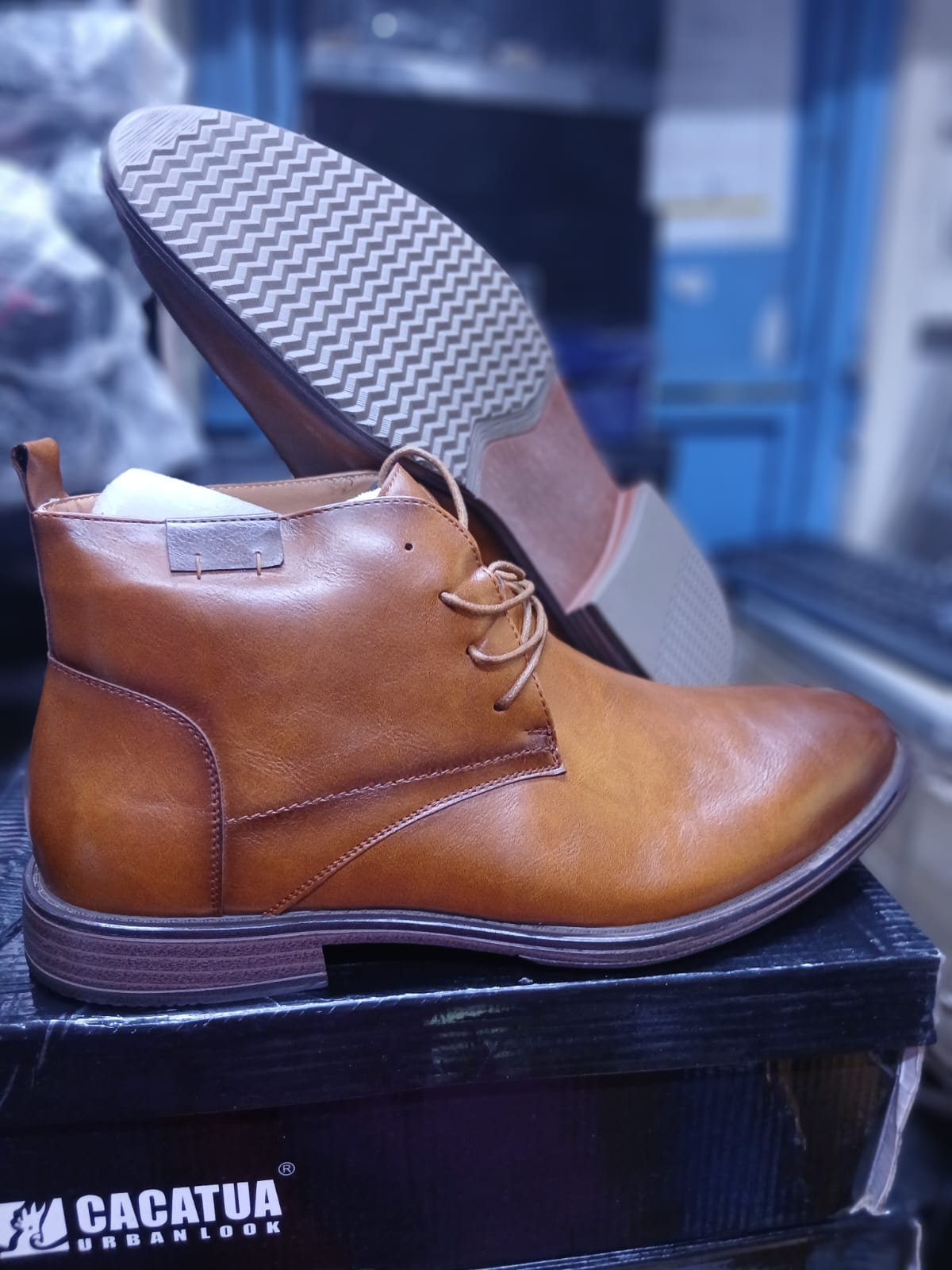 Men’s Leather Ankle Boots | Classic Lace-Up Office & Casual Boots (Black / Brown)