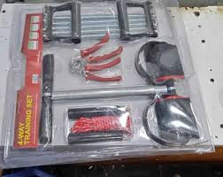 ✅️SHOP NOW✅️*4 Way Gym Training set*🏃‍♀️ * 💃🏽training set🧏🏻‍♀️ *New Arrival* 🧏🏻‍♀️Set comprising of a hand grip, skipping rope, chest expander and a tummy trimmer all in one package. It offers