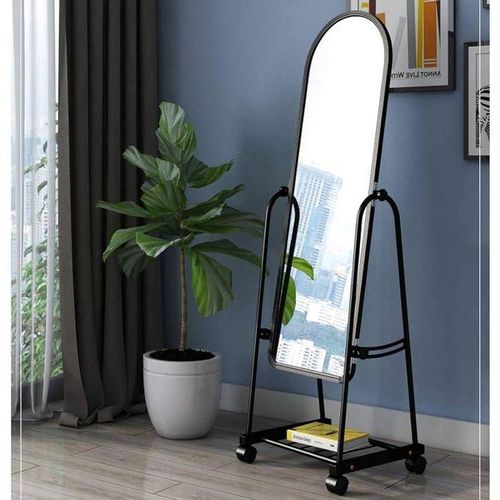 🍃PREMIUM QUALITY 🍃SHOP NOW🍒🌽Full Length Dressing Mirror with Wheels stand alone mirror.high quality, excellent workmanship
Dolls fitting room dressing mirror full-length mirror model rotating mirr