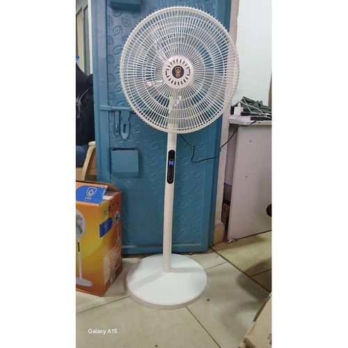 🌽💐💐(ELEVATE YOUR LIVING ROOM AND OFFICE IN STYLE )🥑🥑Euroken Remote Controlled URK 16" Modern Standing Quiet Fan White Color with Steady Base and Remote Control.Heavy Stable base
3- Speed
Strong M