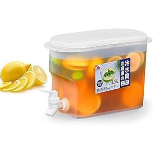 🧚‍♀️🥳3.5L Table Top/Multipurpose/ Fridge Juice/Beverage dispenser with Tap.Premium construction with durable PP and rubber materials.
Sealed lid design for freshness and easy access.
Spigot feature