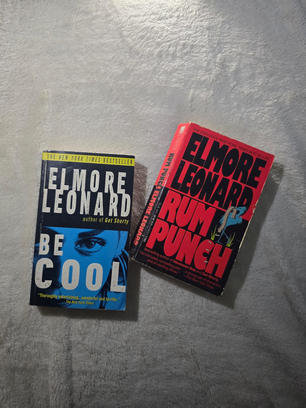 Elmore Leonard Novels – Rum Punch & Be Cool | Preowned Pocket Novels