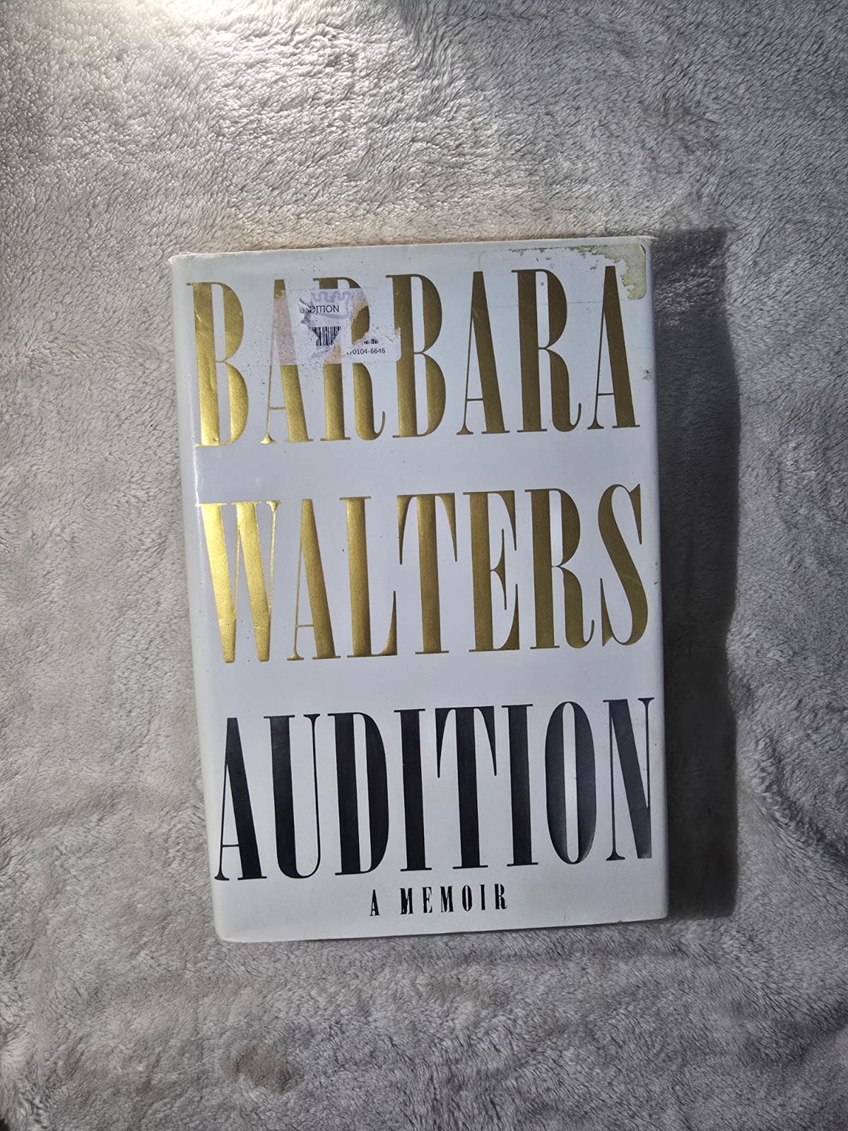 Audition – Preowned Memoir & Biography book by Barbara Walters