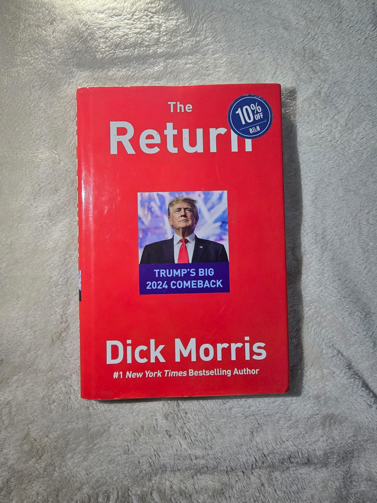 The Return – Preowned Political Thriller & Analysis book by Dick Morris