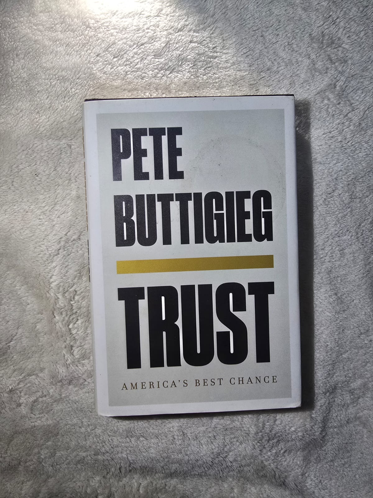 Trust – Preowned Politics & Leadership memoir novel by Pete Buttigieg