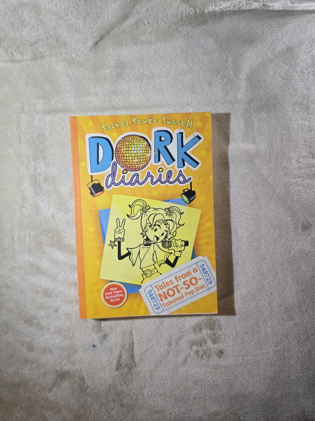 Dork Diaries: Tales from a Not-So-Talented Pop Star – Novel Book 3 by Rachel Renée Russell