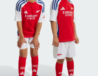 2024/25 ARSENAL KIDS FOOTBALL JERSEY AND A PAIR OF SHORT