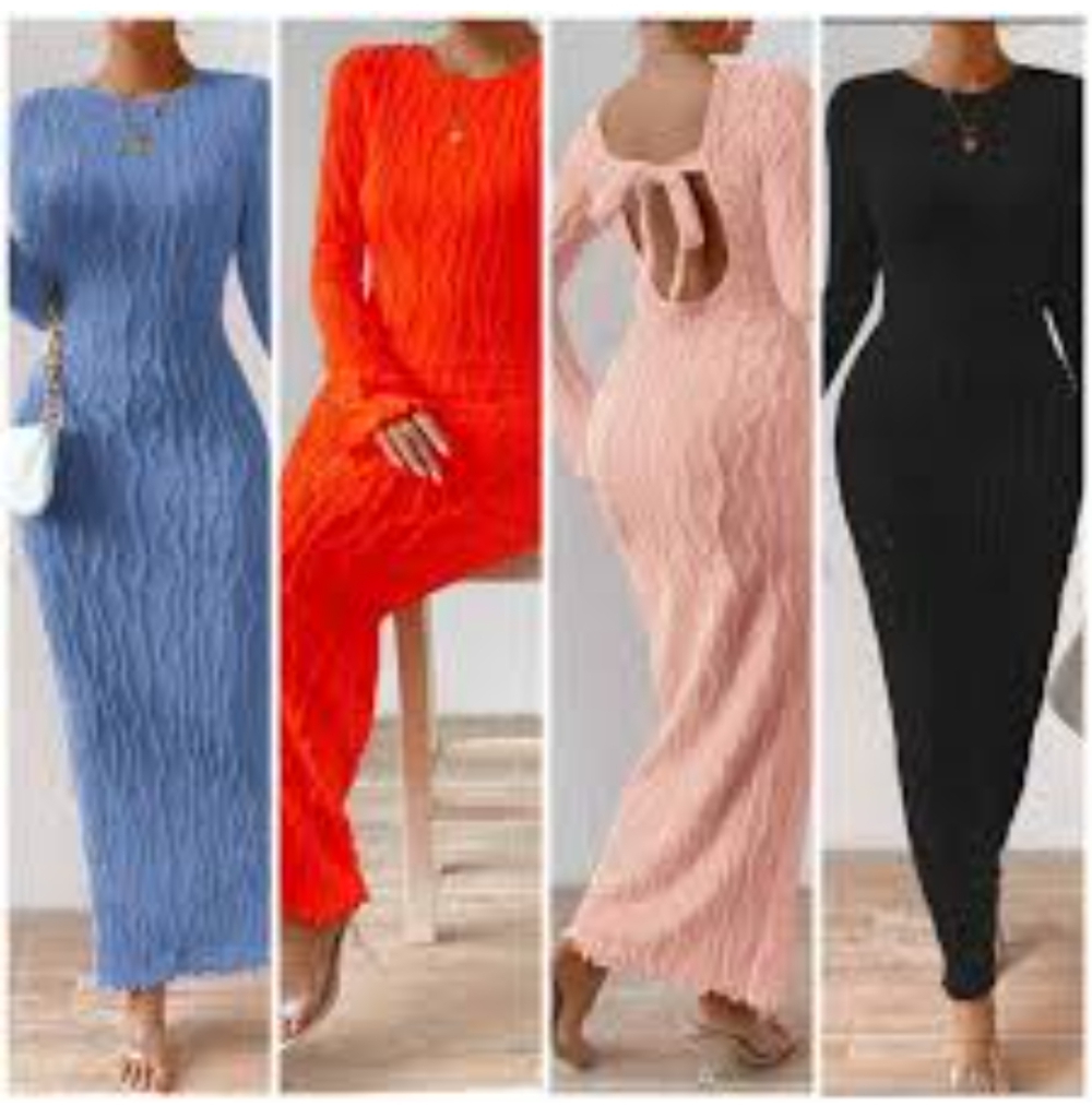 BEAUTIFUL BODYCON LONG DRESSES FOR LADIES