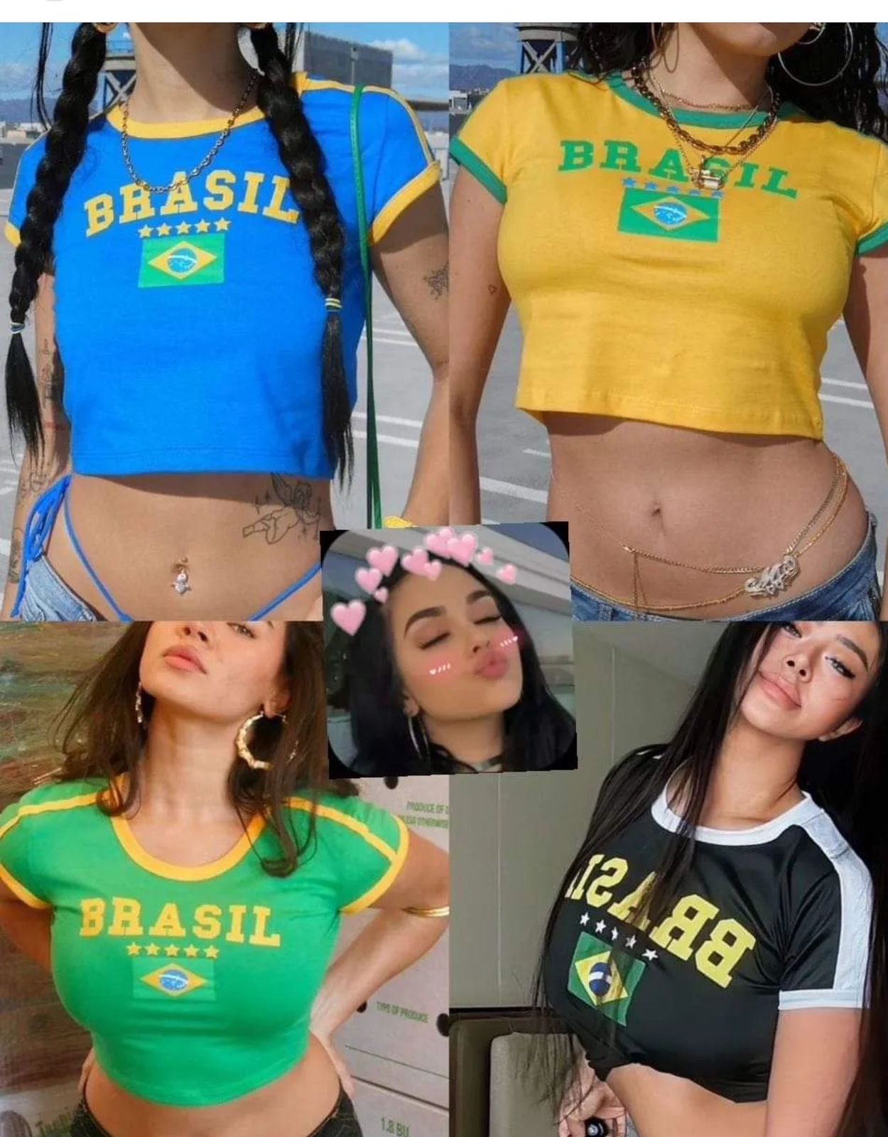 BEAUTIFUL ONE SIZE CROP TOPS FOR GIRLS