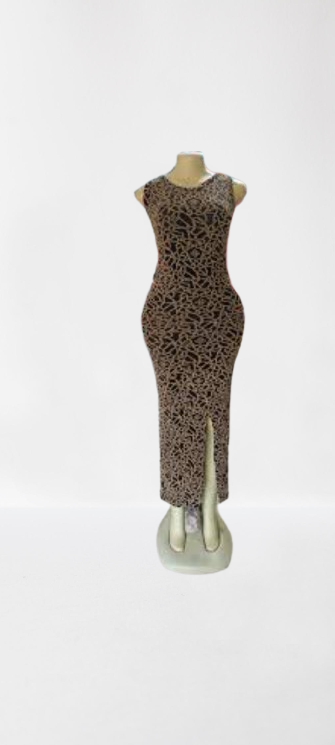 SUMMER BODYCON  SLEEVELESS, LONG DRESSES FOR LADIES