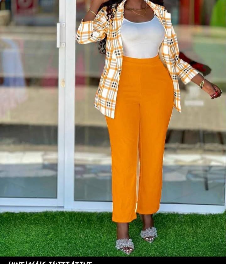 BEAUTIFUL THREE PIECE OUTFIT FOR LADIES
